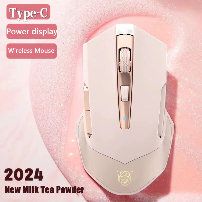 ピンクのワイヤレスマウス,タイプC充電,サイレントゲーミング - Pc Gaming Pink のレビューと価格